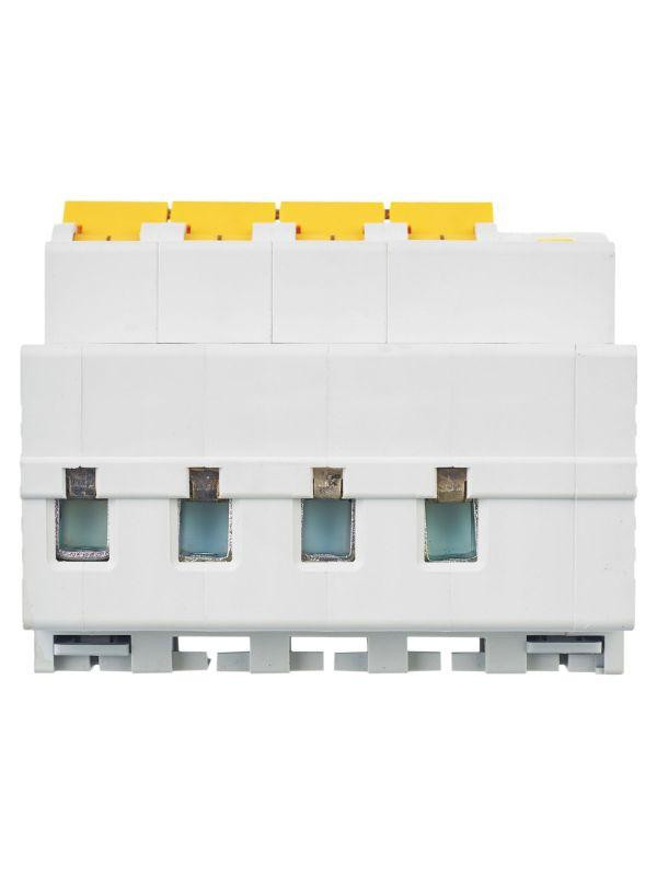 Выключатель автоматический дифференциального тока 4п C 50А 30мА тип AC 4.5кА АД-14 KARAT IEK MAD10-4-050-C-030