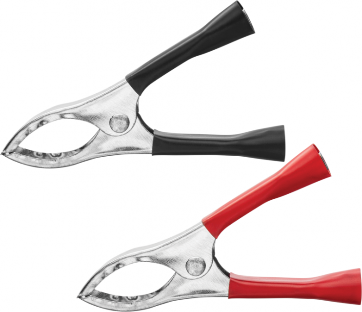 Зажим "крокодил" 30А 80 861 OAC-30A-75-H2 (уп.2шт) ОНЛАЙТ 80861