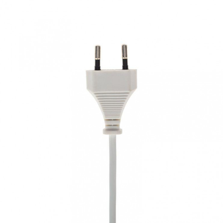 Шнур сетевой 1.8м ШВВП 2х0.75 бел. Rexant 11-1147