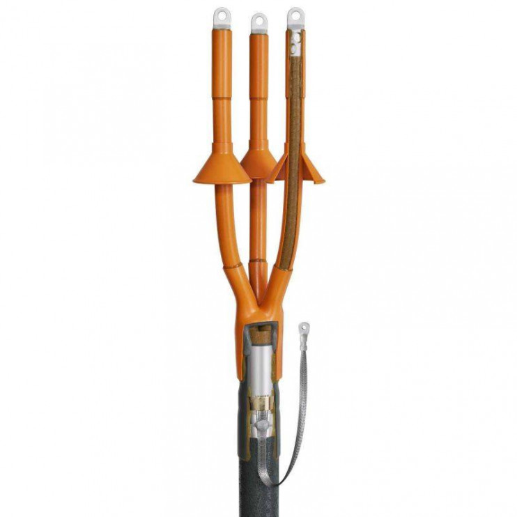 Муфта кабельная концевая 10кВ 3КНТп-10-150/240-Б КВТ 50120