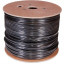 Кабель витая пара F/UTP кат.5e 4х2х24AWG solid PE OUTDOOR черн. (м) Rexant 01-0146