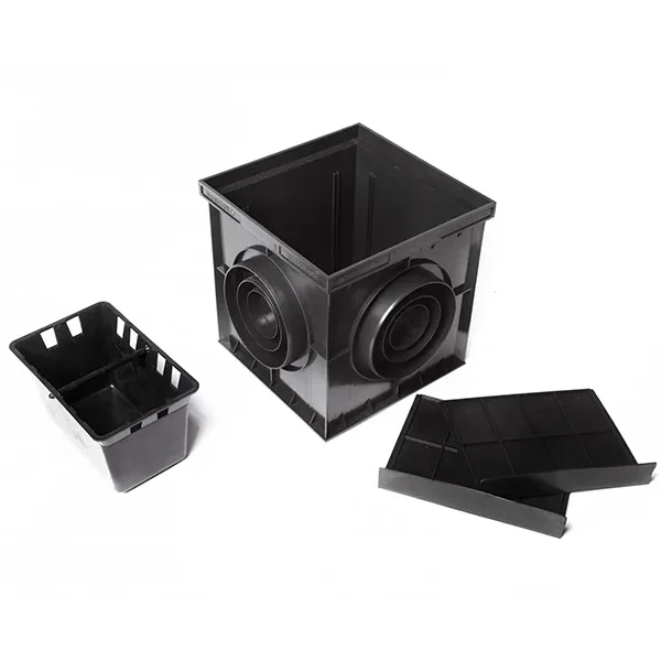 Дождеприемник AQUASTOK универсальный 200х200 в сборе без решетки