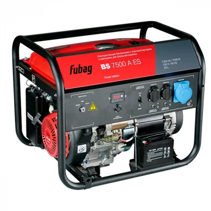 Бензиновый генератор BS 7500 A ES FUBAG