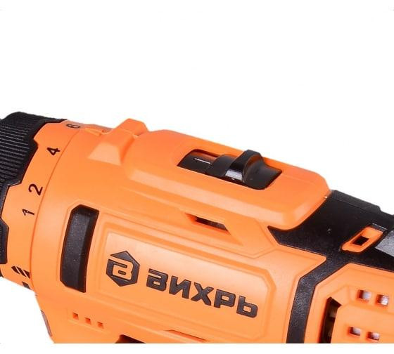 Дрель-шуруповерт аккумуляторная ДА-12-1 Вихрь 72/14/11
