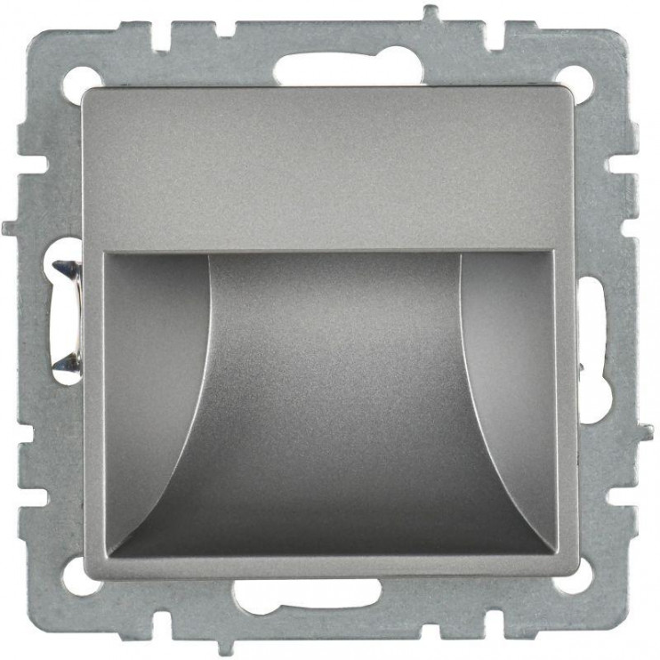 Подсветка светодиодная BRITE встраив. ПЛ20-БрС механизм сталь IEK BR-FL20-K46