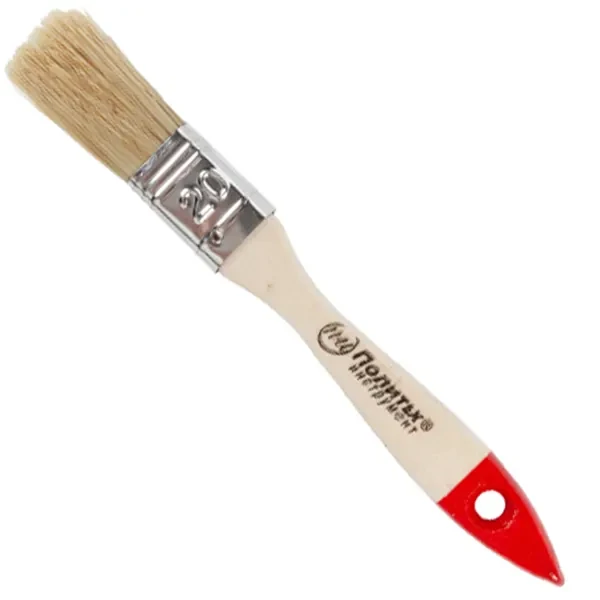 Кисть 19мм 3/4" плоская Оптима ПОЛИТЕХ купить цена ТД АЛЬФА