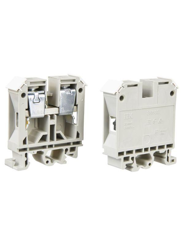 Зажим наборный ЗНИ-35кв.мм (JXB125А) сер. IEK YZN10-035-K03