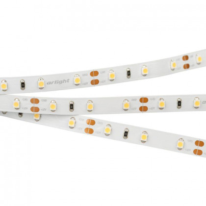 Лента светодиодная RT 2-5000 12V Warm 2700К 3528 300 LED CRI98 4.8Вт/м IP20 (уп.5м) Arlight 021420(1)