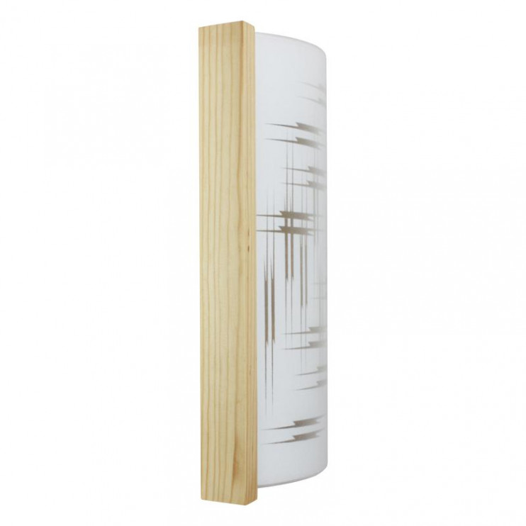 Светильник НББ 01-2х60-504 "Карелия" 370х180х66 "Элегант" матов./сосна (инд. упак.) Элетех 1005206030