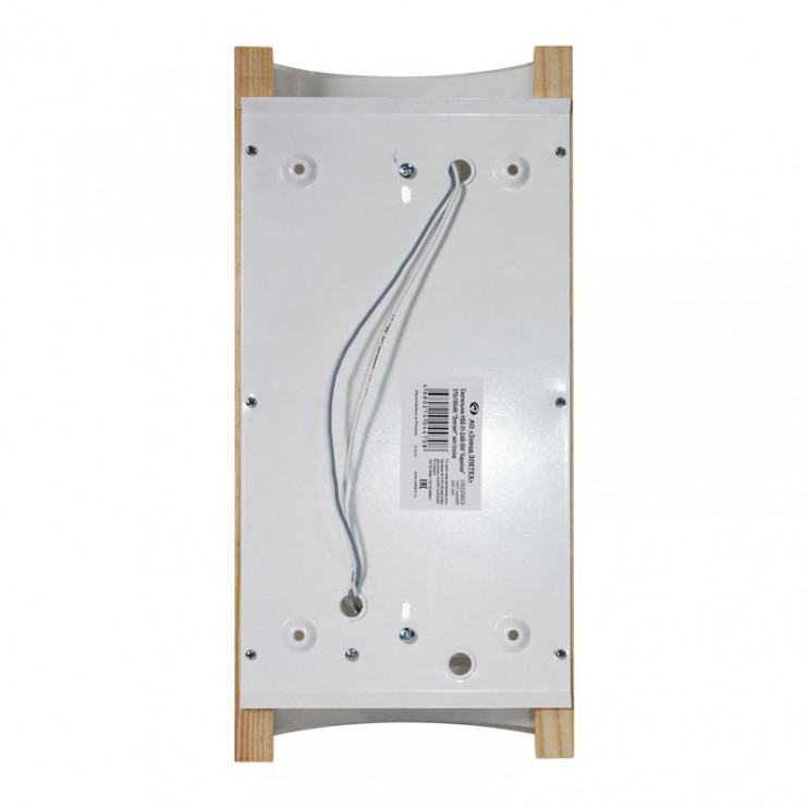 Светильник НББ 01-2х60-504 "Карелия" 370х180х66 "Элегант" матов./сосна (инд. упак.) Элетех 1005206030