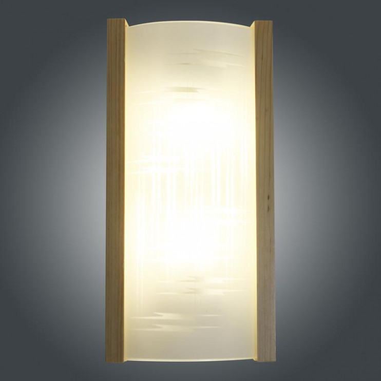 Светильник НББ 01-2х60-504 "Карелия" 370х180х66 "Элегант" матов./сосна (инд. упак.) Элетех 1005206030