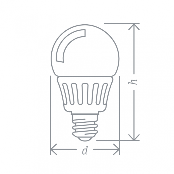 Лампа светодиодная 94 467 NLL-G45-7-230-2.7K-E27 7Вт шар 2700К тепл. бел. E27 500лм 220-240В Navigator 94467