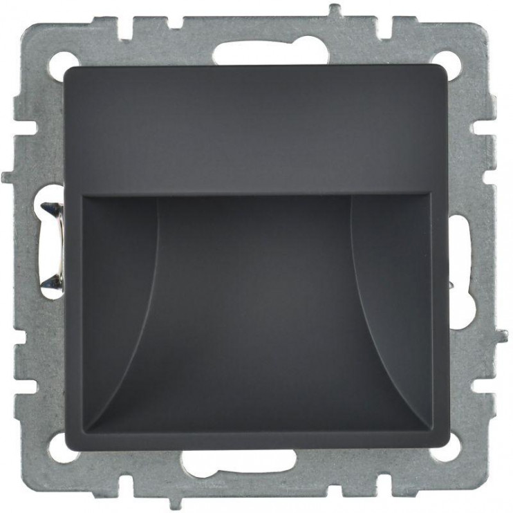 Подсветка светодиодная BRITE встраив. ПЛ20-БрГ механизм графит IEK BR-FL20-K53