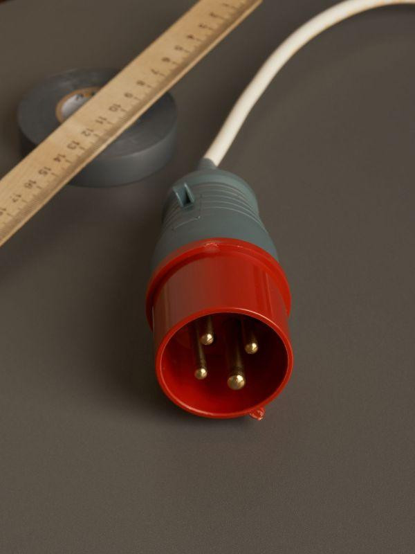 Вилка эл. каб. 16А 3P+PE 380В IP44 ССИ-014 IEK PSR02-016-4