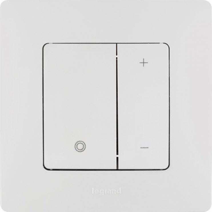 Механизм светорегулятора нажимного СП Etika 400Вт бел. Leg 672218