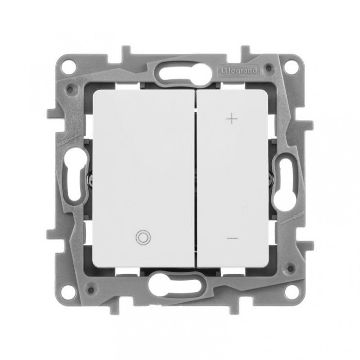 Механизм светорегулятора нажимного СП Etika 400Вт бел. Leg 672218