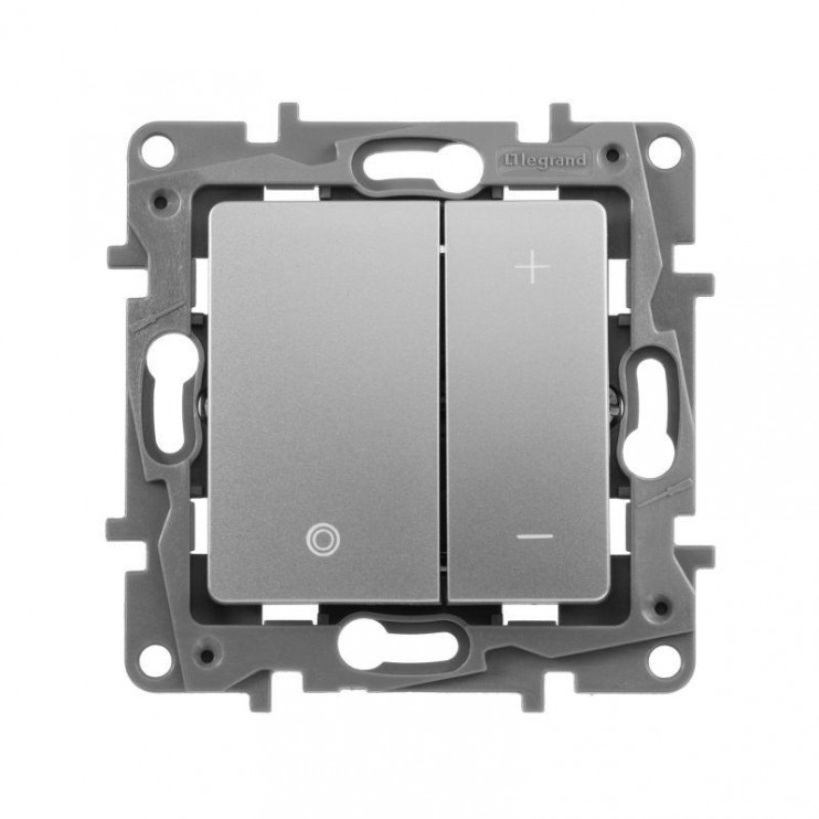 Механизм светорегулятора нажимного СП Etika 400Вт алюм. Leg 672418