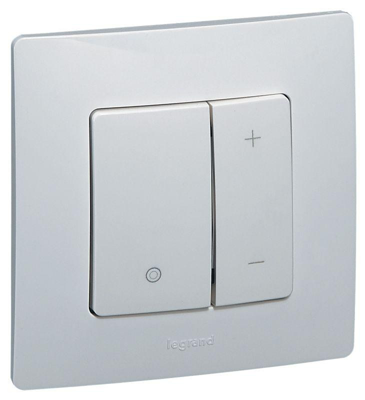 Механизм светорегулятора нажимного СП Etika 400Вт алюм. Leg 672418