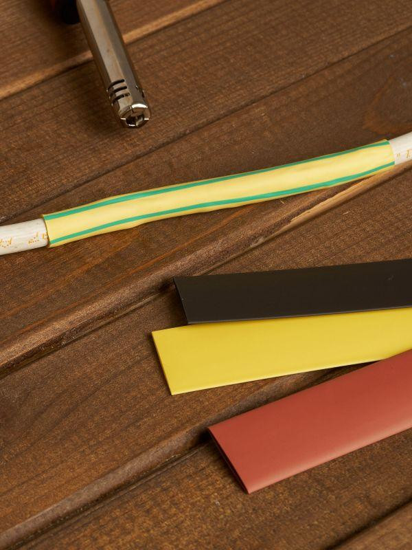 Набор трубок термоусадочных нг-LS 12/6 100мм 7 цветов по 3шт IEK UDR10-012-006-021-S