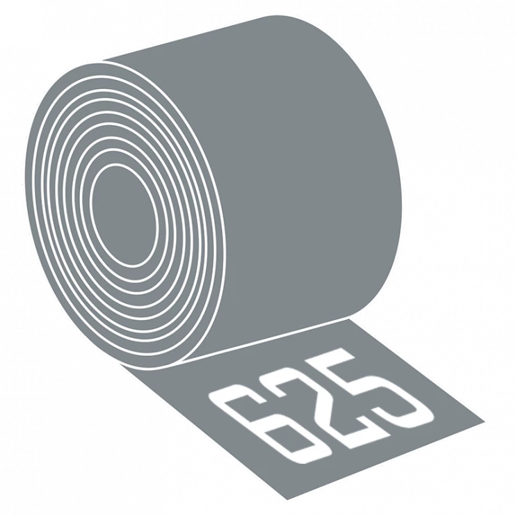 Штрипс 625х0.45мм RAL 7046