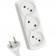 Удлинитель 3х3м 6А IP20 ПВС 2х0.75 КОСМОС YKsm3m-3g(6A)S