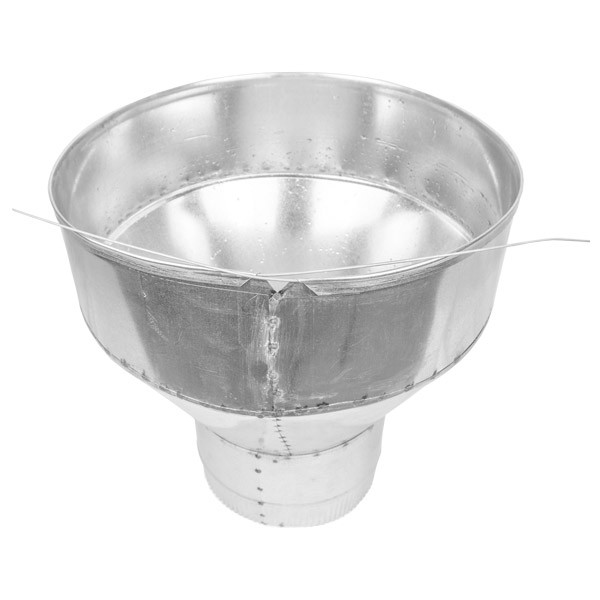 Воронка водосточной трубы Ø216мм оцинковка для мкд