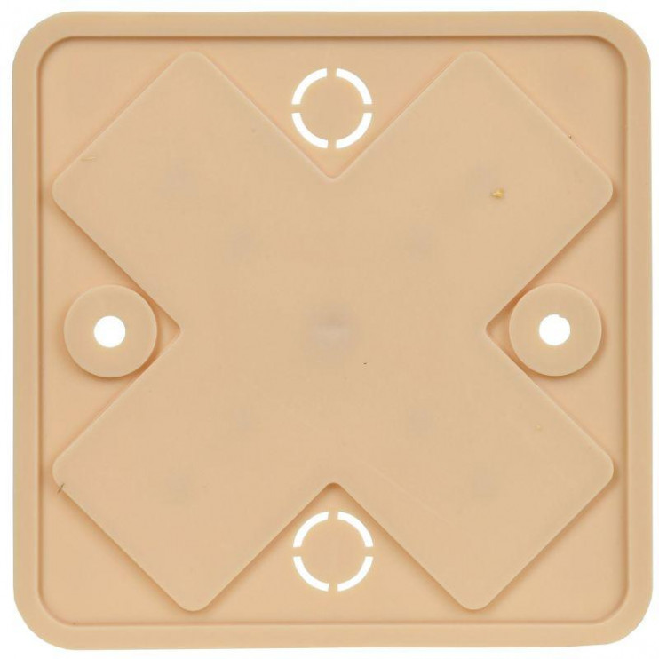 Коробка распаячная ОП 75х75х28 IP20 КМ41216-04 (6 клем. 6кв.мм) сосна IEK UKO10-075-075-028-K34