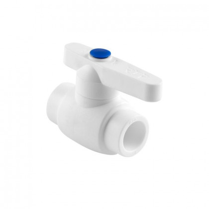 Кран шаровой стандартный проход PPR 25 бел. RTP 25958