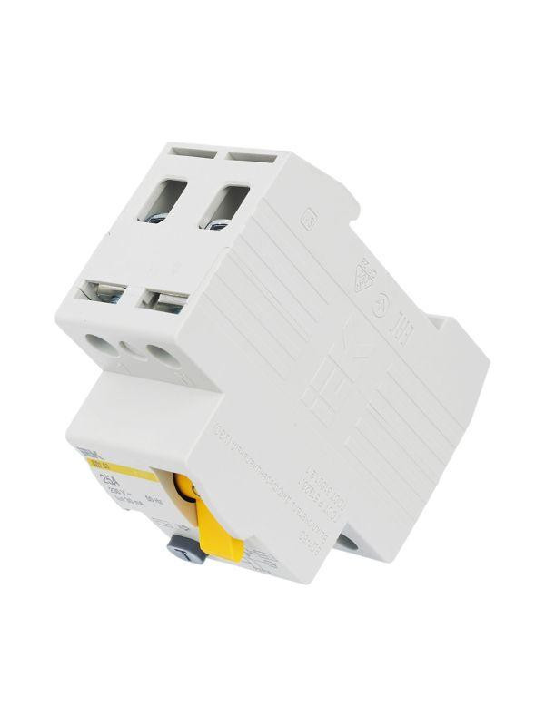 Выключатель дифференциального тока (УЗО) 2п 25А 30мА тип AC ВД1-63 KARAT IEK MDV10-2-025-030