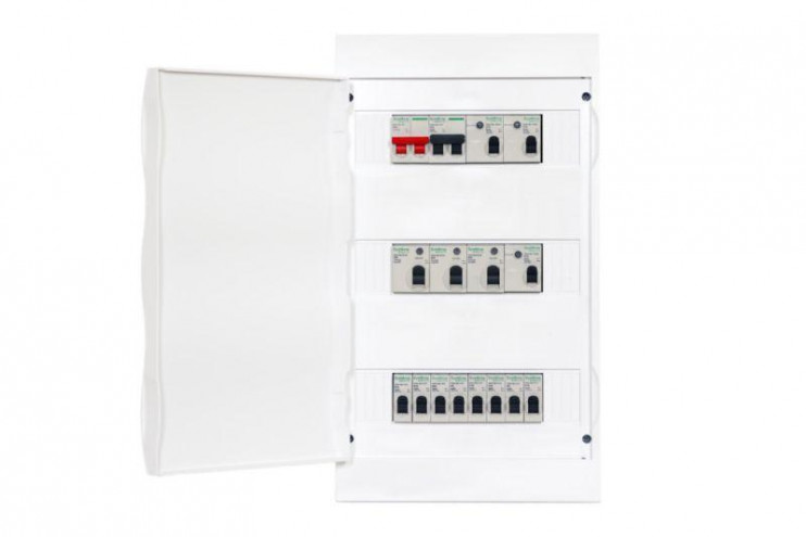 Выключатель автоматический дифференциального тока City9 Set (АВДТ) 1P+N C 25А 6кА 30мА Тип-A 230В SE C9D65625