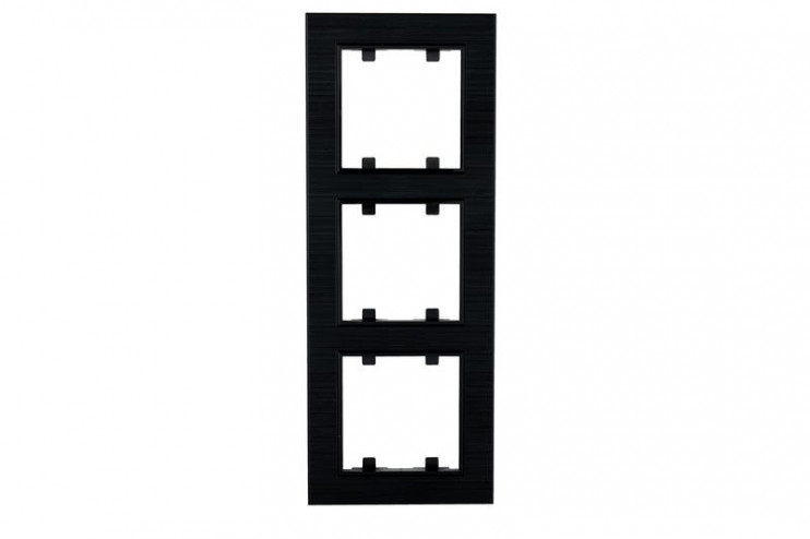 Рамка 3-м Karea LINE STAR чер. Makel 86054703