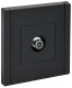 Розетка TV оконечная FORTE&PIANO FP128 черн. IEK FP-A10-O-K02