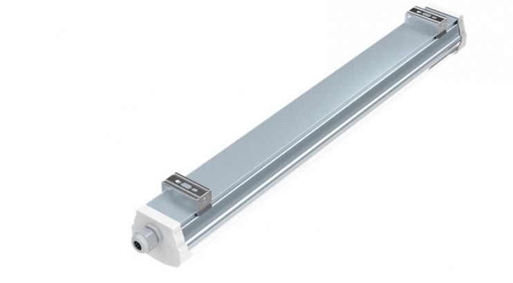 Светильник светодиодный ДСП WP 20 C 50W W 840 L1200 1200х74х60мм 50Вт 4000К IP65 пылевлагозащ. бел. Русский Свет 27072023155