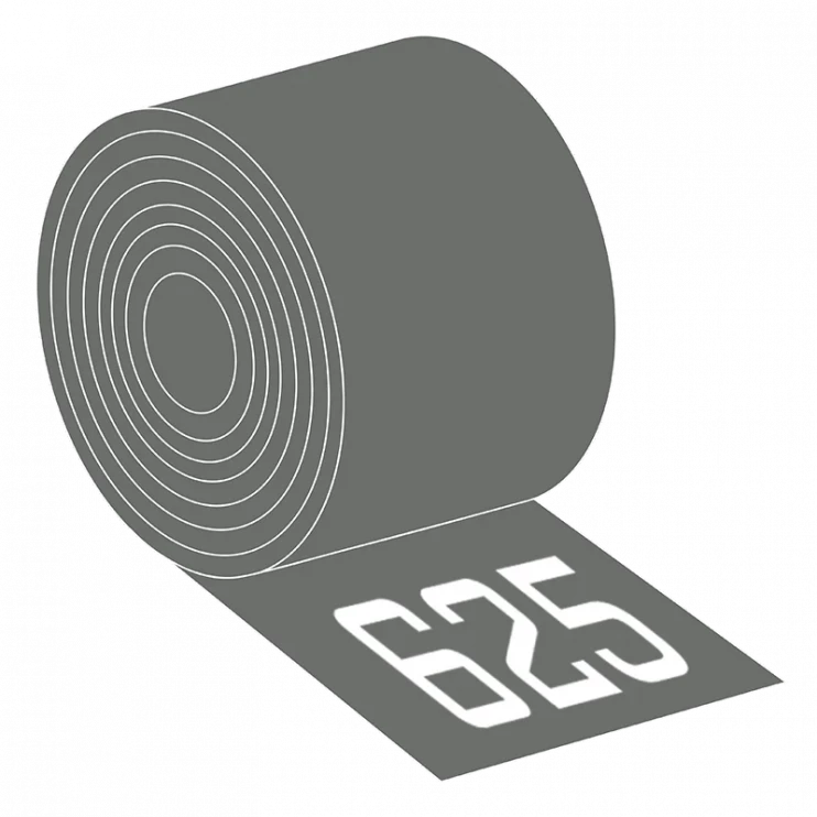 Штрипс 625х0.55мм RAL 7005