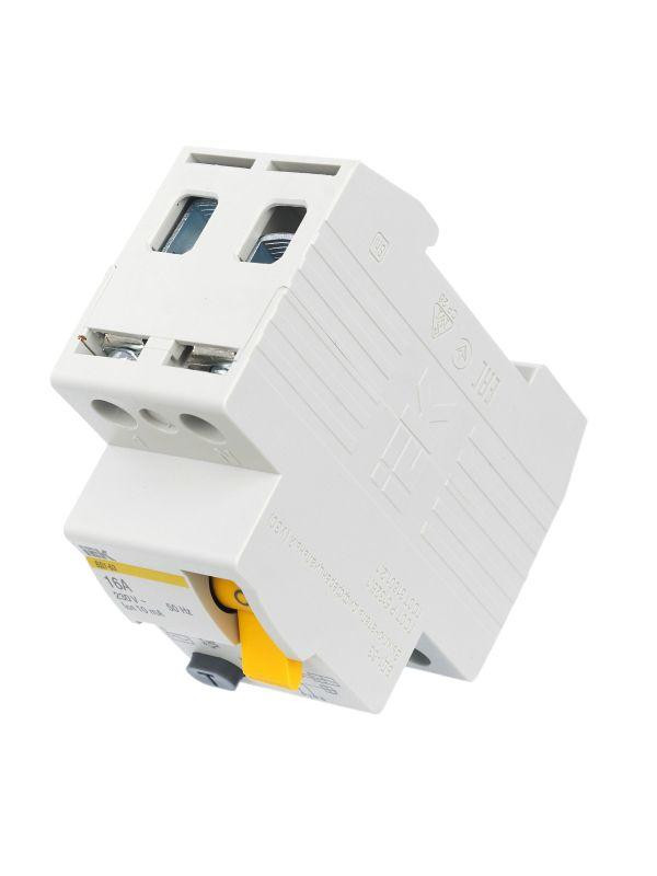 Выключатель дифференциального тока (УЗО) 2п 16А 10мА тип AC ВД1-63 KARAT IEK MDV10-2-016-010