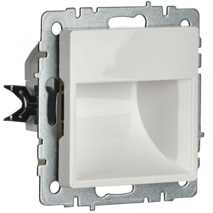 Подсветка светодиодная BRITE встраив. ПЛ20-БрБ механизм бел. IEK BR-FL20-K01