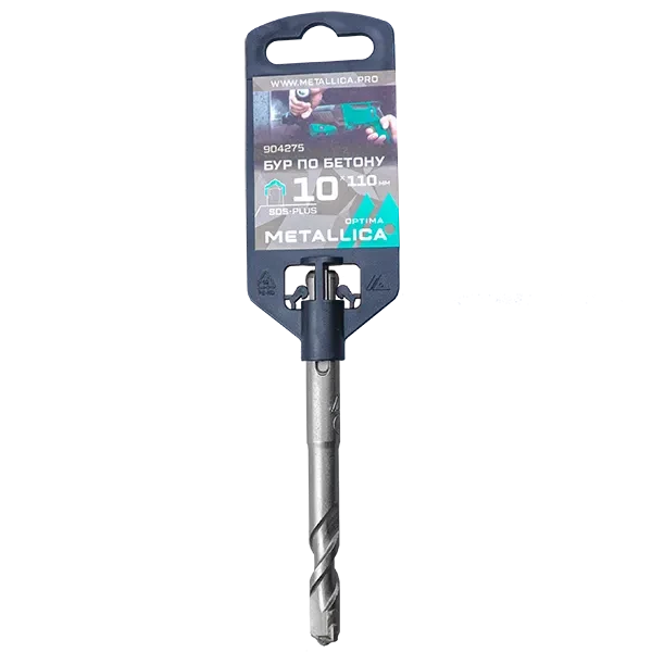 Бур 10 х 110/50мм METALLICA Optima 904275 купить цена ТД АЛЬФА