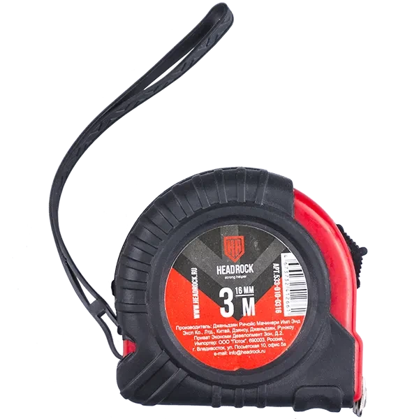 Рулетка 3м HEADROCK 5330100316 купить цена ТД АЛЬФА