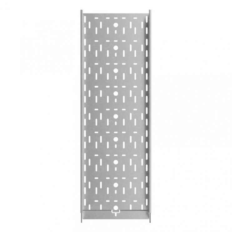 Лоток листовой перфорированный 300х100 L3000 сталь 0.8мм "БЫСТРЫЙ МОНТАЖ ПЛЮС" LPplus100-300-0.8-3000 оцинк. КМ PL0277