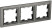 Рамка 3-м BRITE РУ-3-БрТБ бронза IEK BR-M32-K45