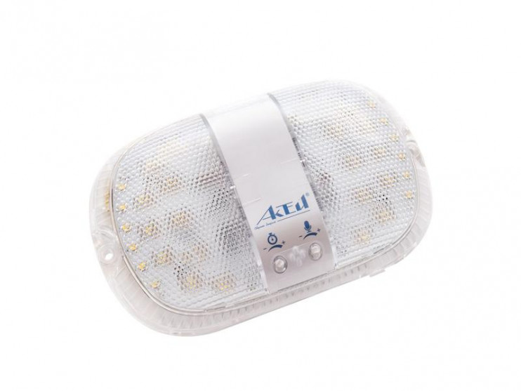 Светильник светодиодный ЖКХ Персей 8Вт IP30 с оптико-акустическим датчиком и БАП 3 режима работы Актей СА-7008Б