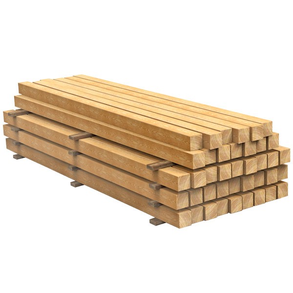 Брус 150*150*6000мм сухой обрезнойцена купить на пилораме ДОСОЧКИН