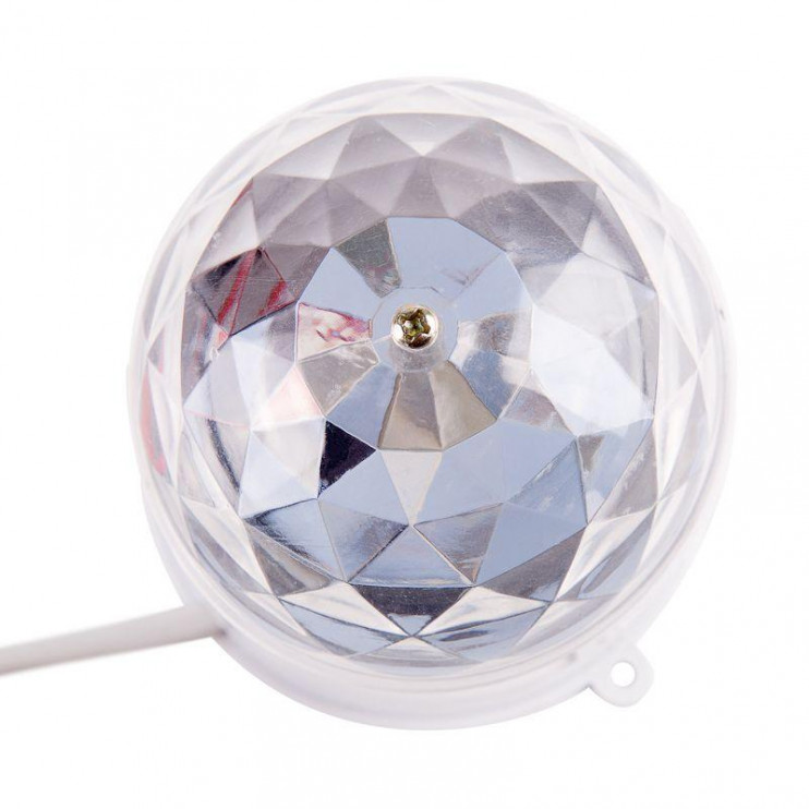 Лампа светодиодная "Диско" 6Вт шар 3LED RGB 230В IP20 в компакт. корпусе Neon-Night 601-252