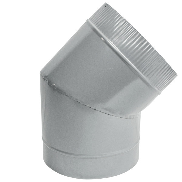 Колено Ø180мм 0.5мм водосточной трубы ZN