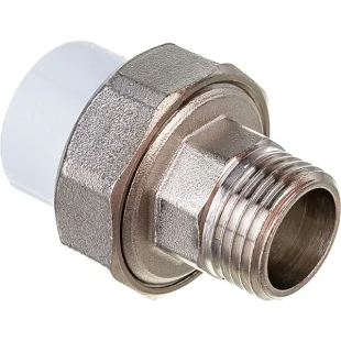 Муфта комбинированная разъемная 25мм х 1/2'' с наружной резьбой VALFEX 10156115