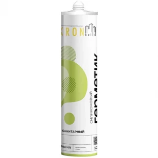 Герметик KRONBUILD санитарный 280мл бесцветный