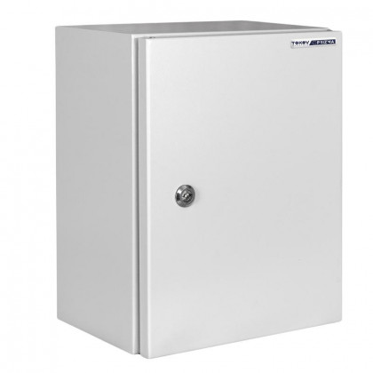 Корпус металлический ЩМП-1 IP54 400х310х220 с монтажн. панелью PRIZMA TOKOV Electric TKE-PZ-MPB54-1