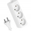 Удлинитель 3х3м без заземл. 16А IP20 ПВС 2х1 КОСМОС YKsm3m-3g(K)