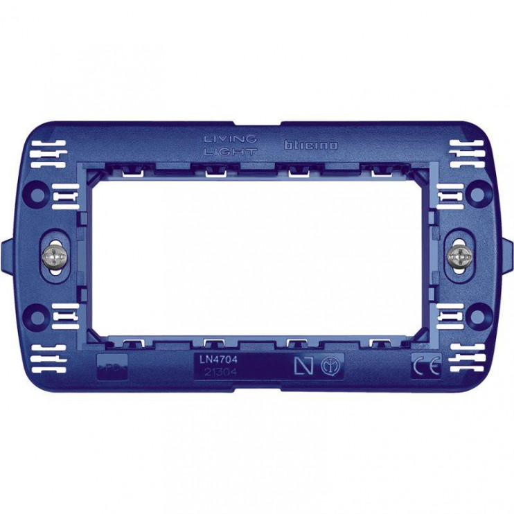 Суппорт 4мод. LivingLight 137х72мм крепл. на винтах Leg BTC LN4704