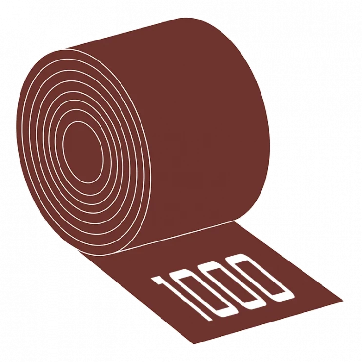 Отмоток 1000х0.5мм RAL 3009